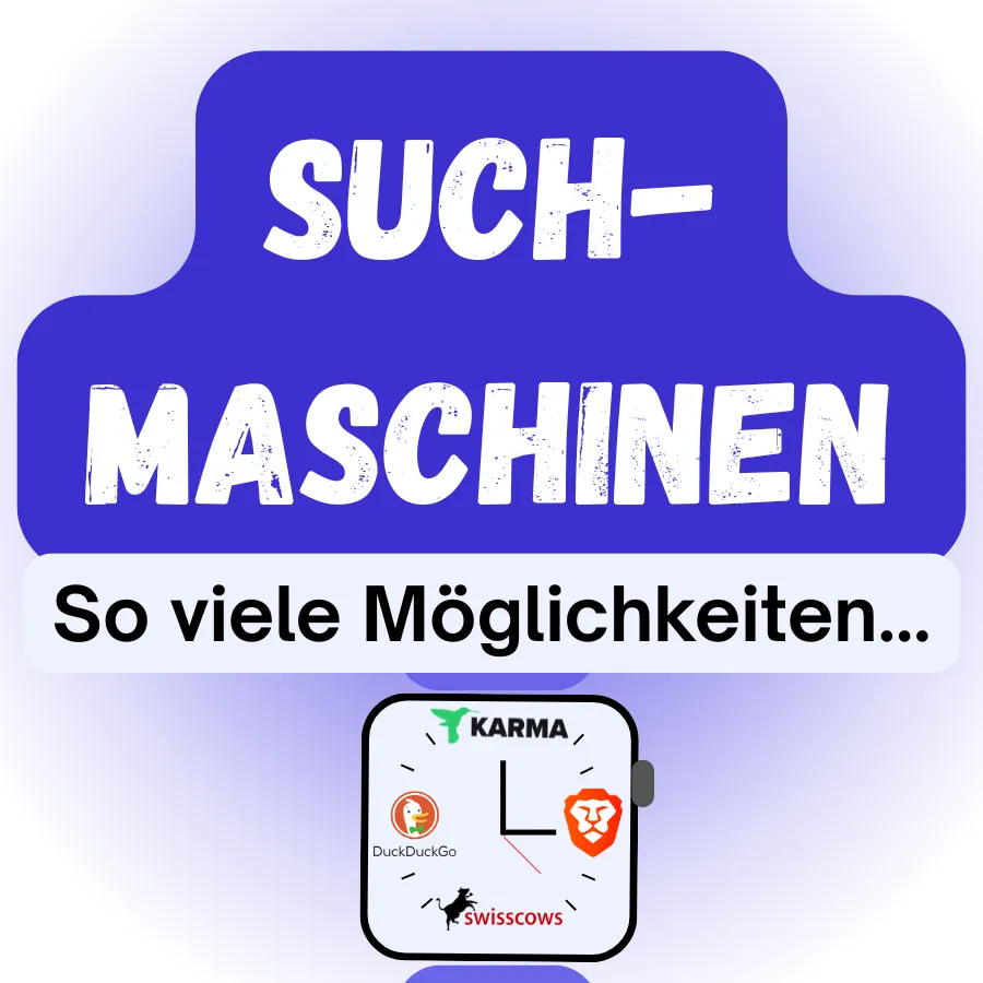 Alternativen zu Google Suche